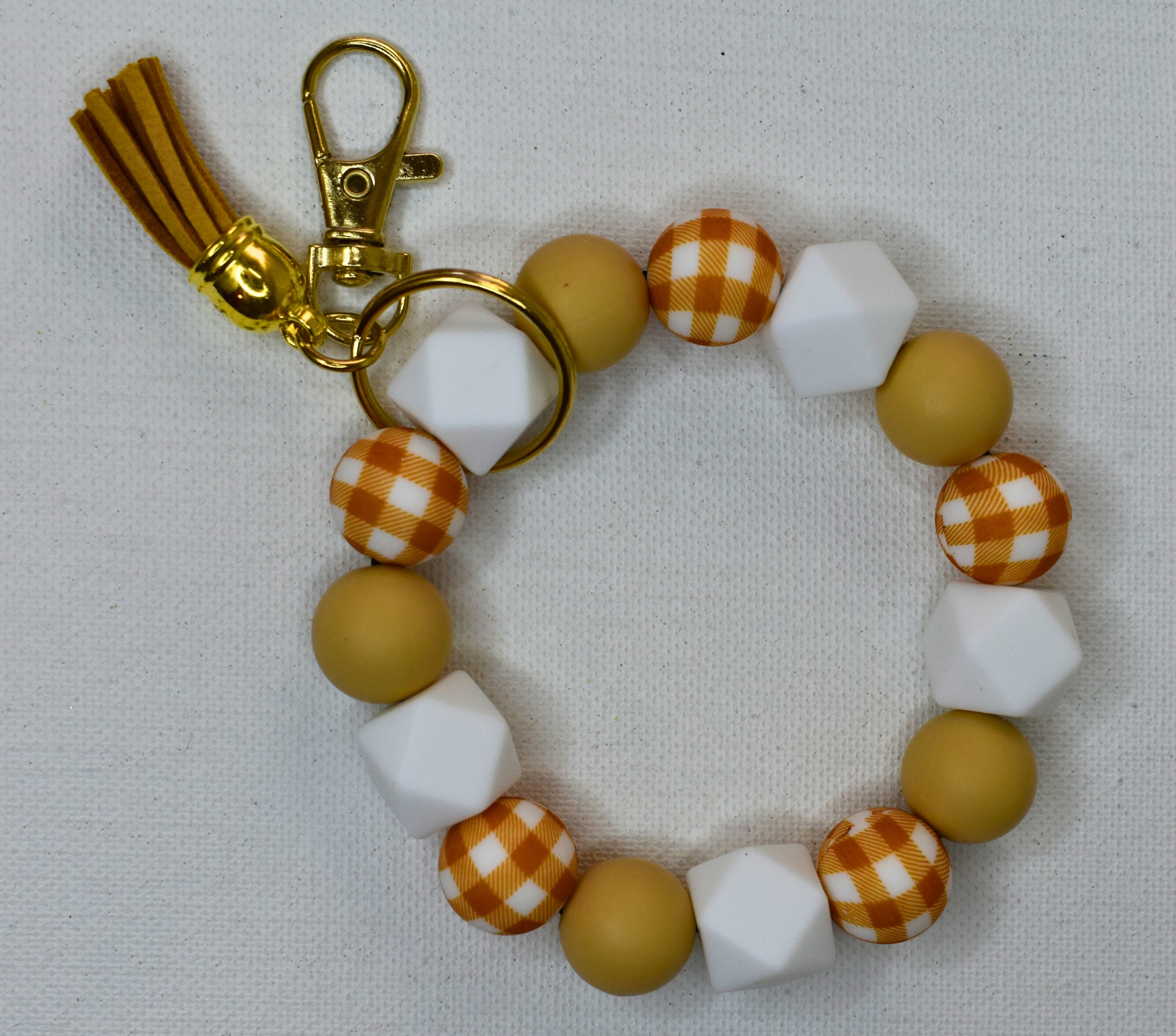 silicon wristlet keychain