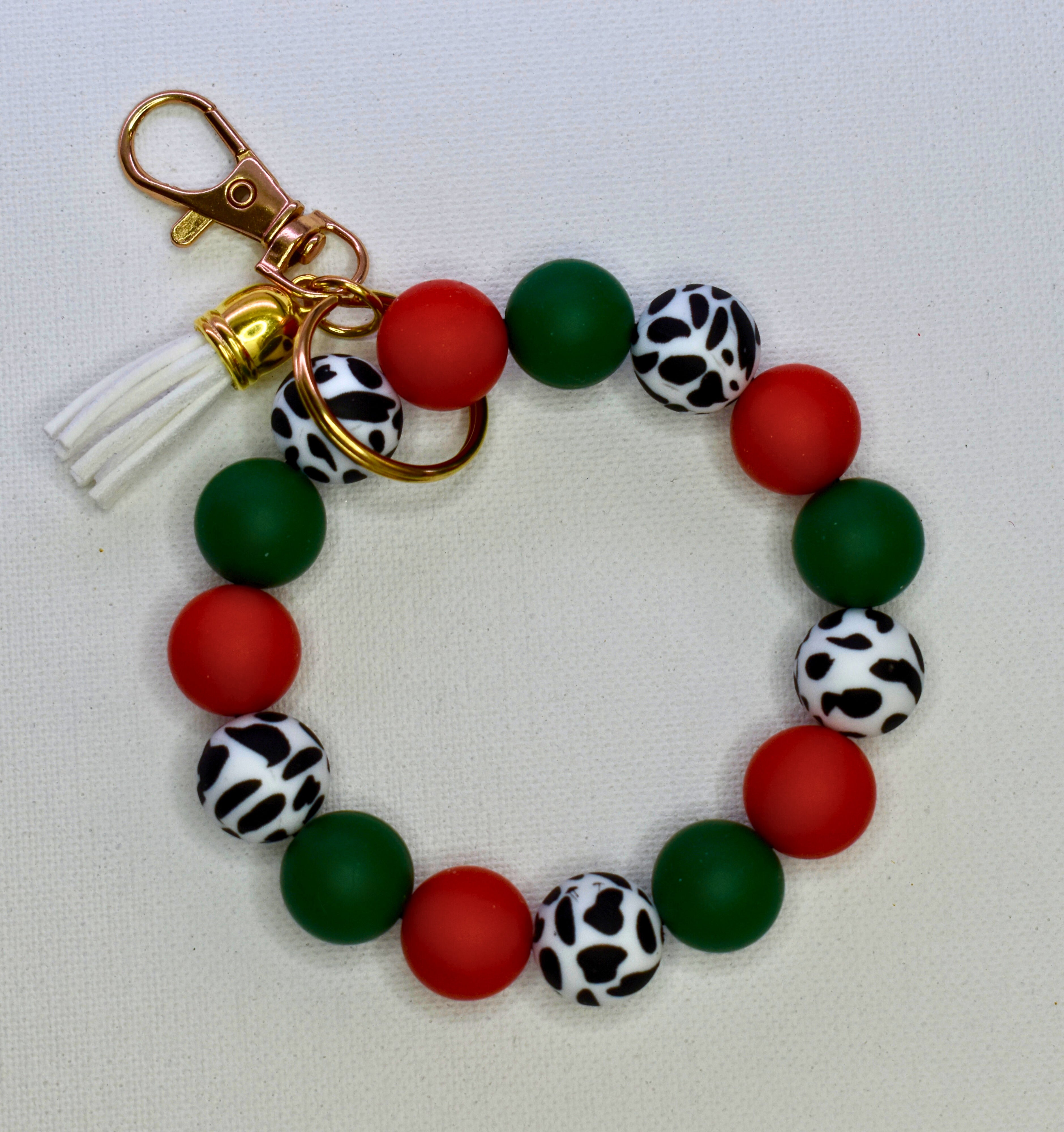 silicon wristlet keychain