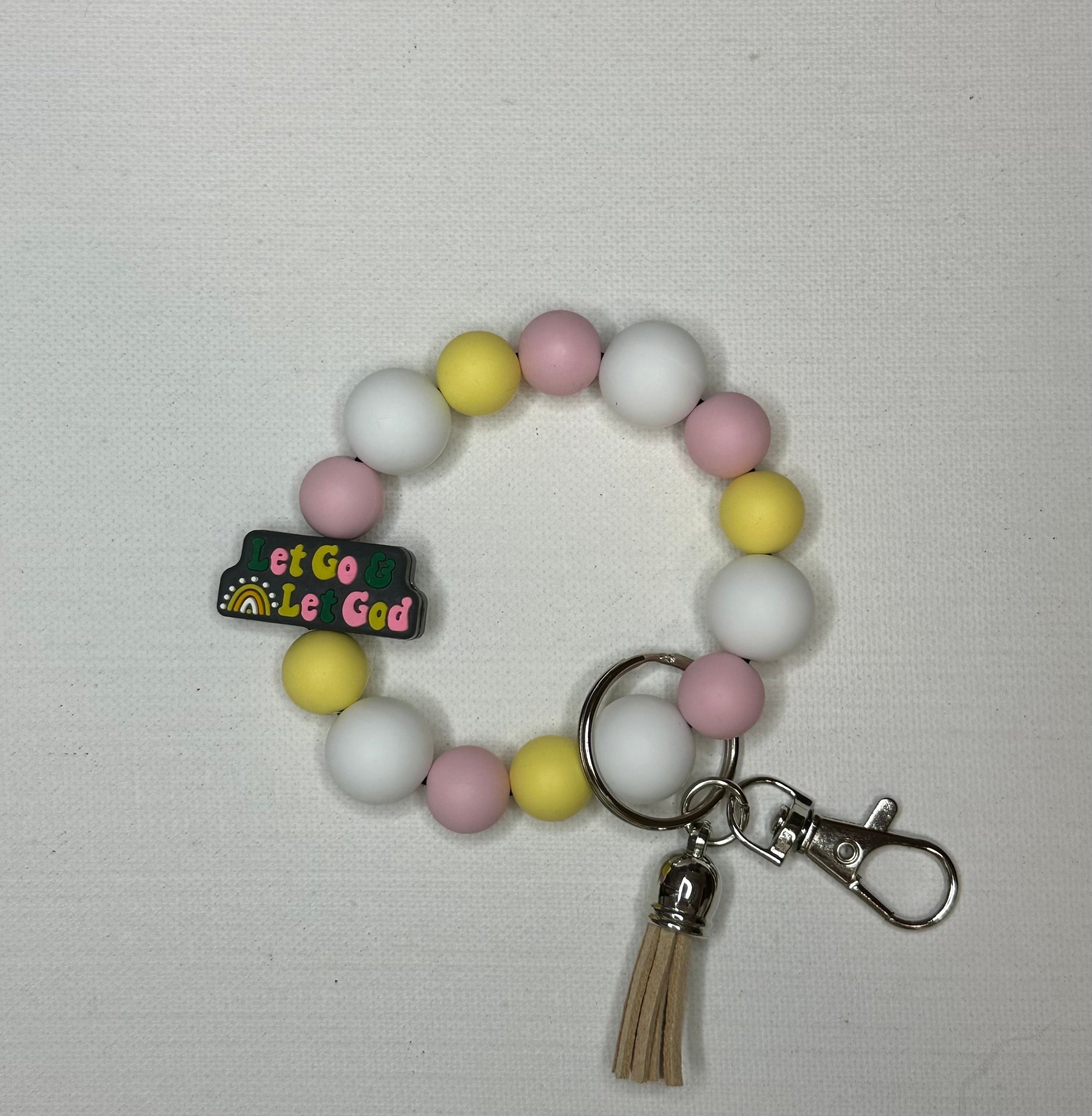 silicon wristlet keychain