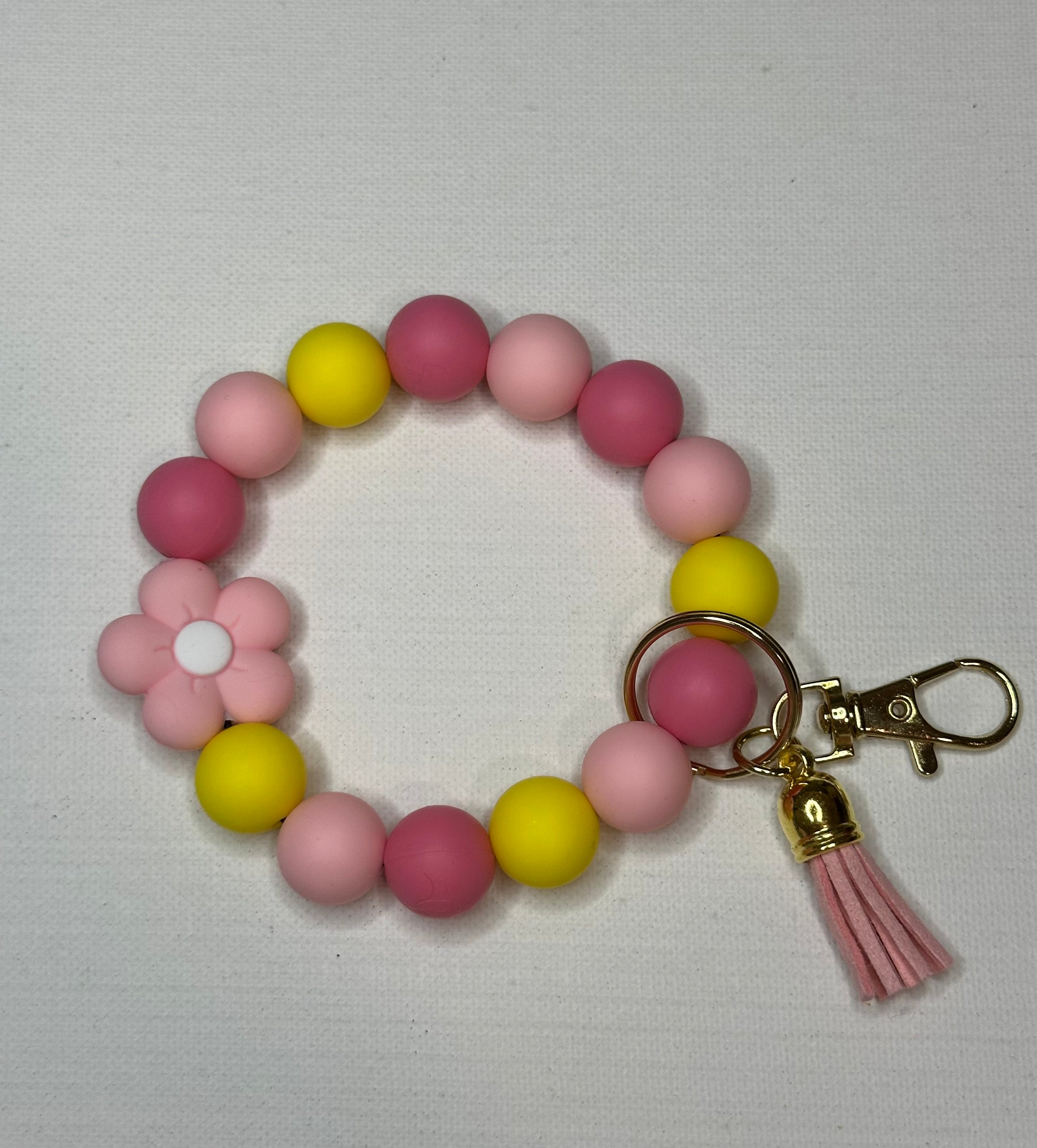 silicon wristlet keychain