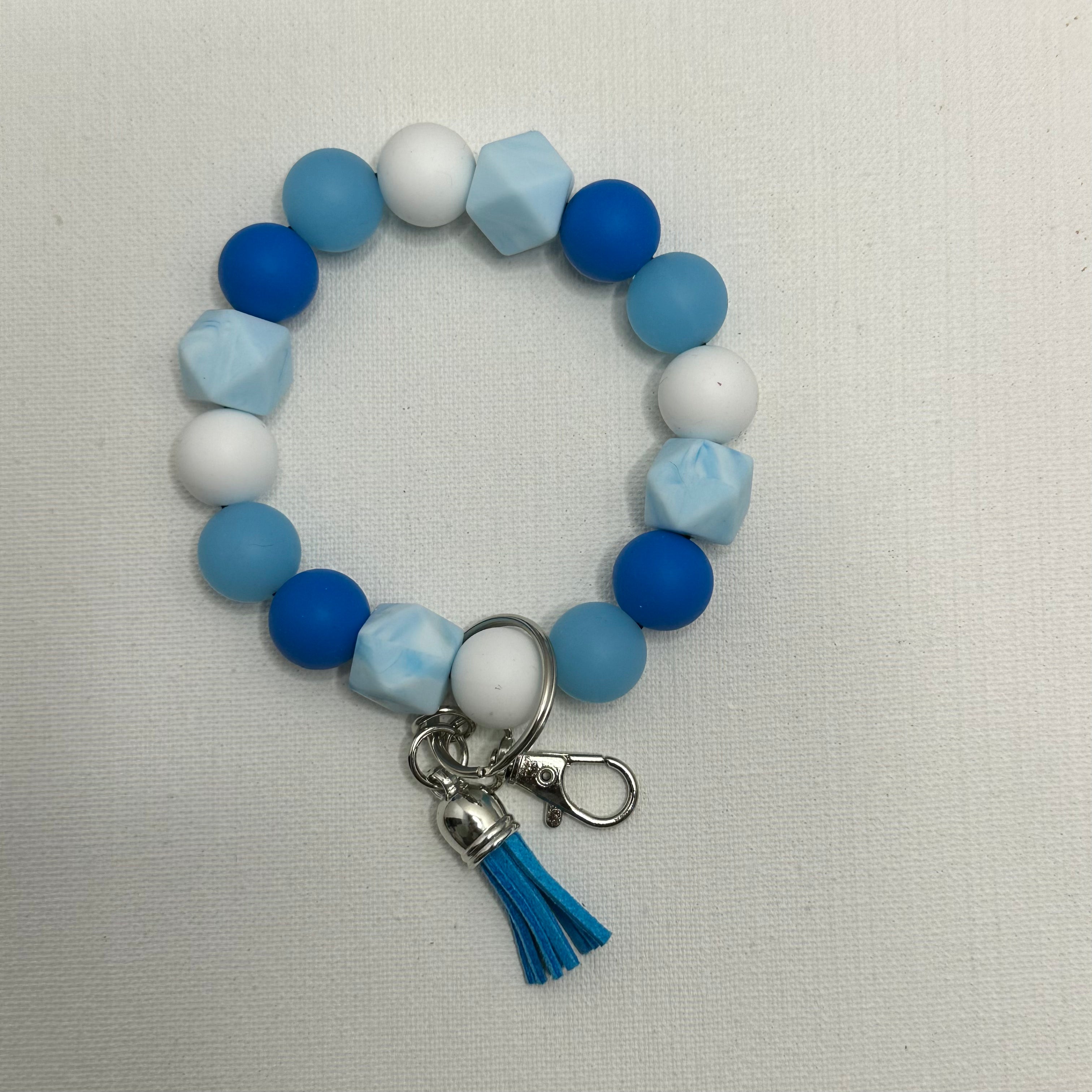 silicon wristlet keychain