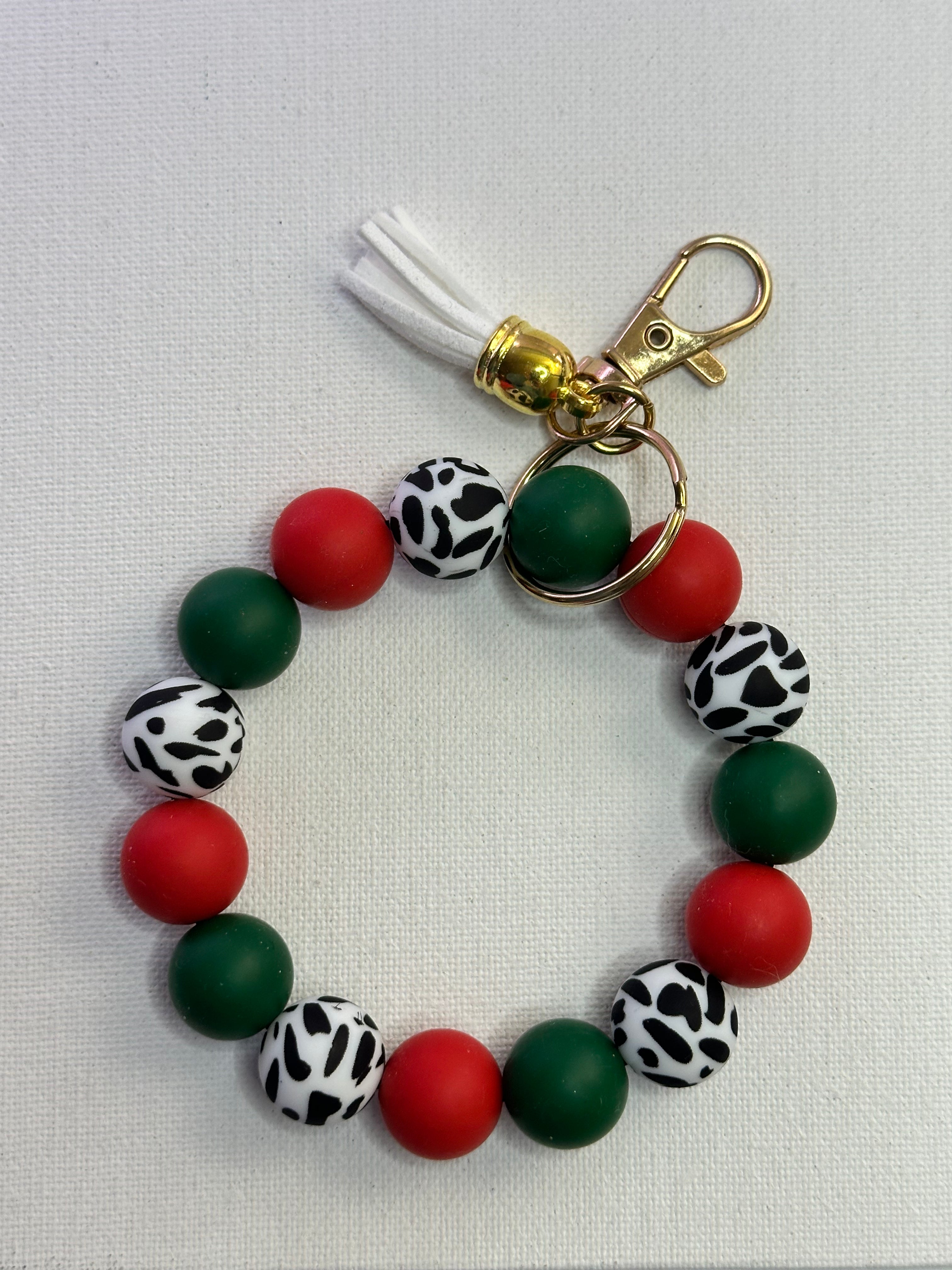 silicon wristlet keychain