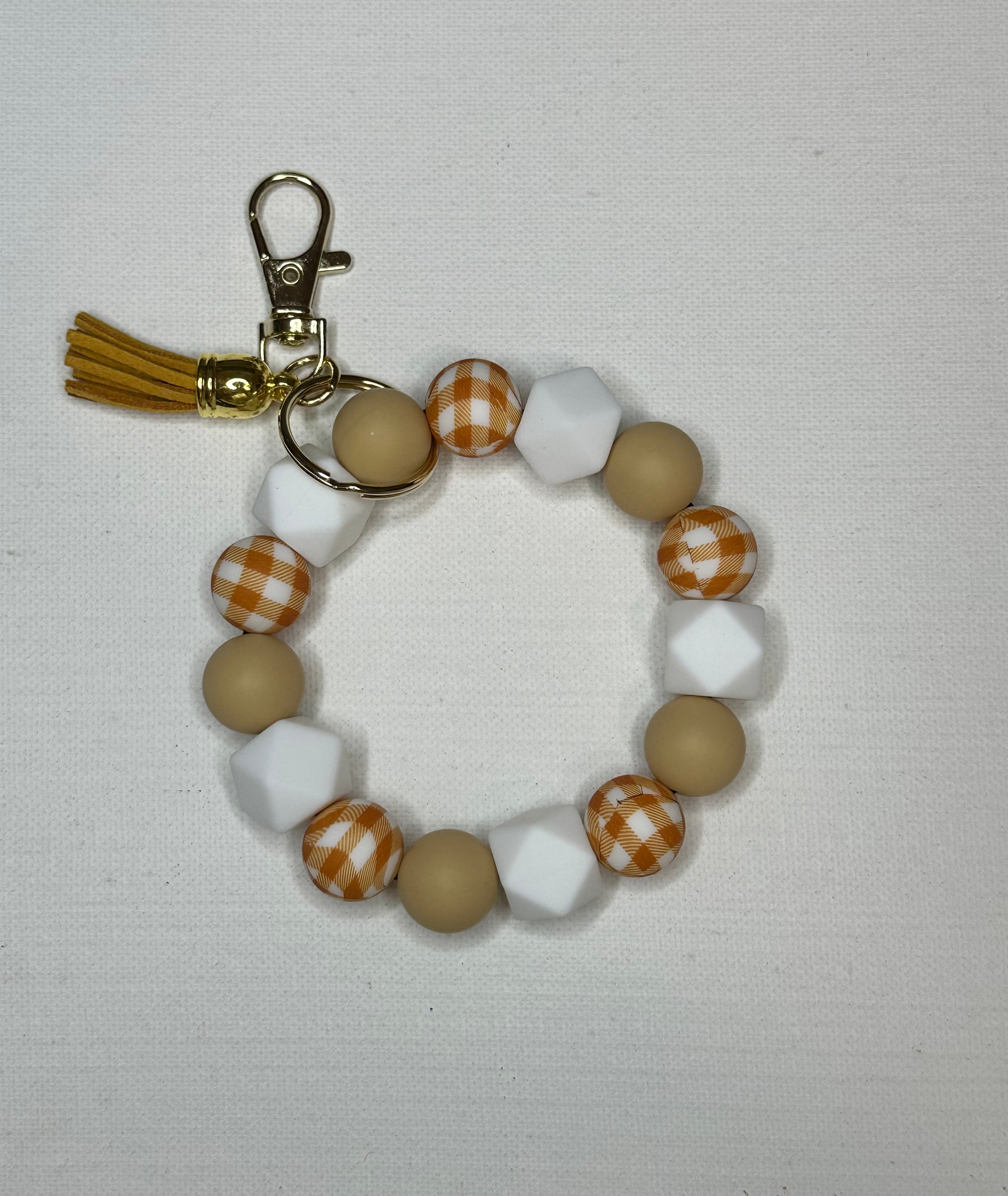 silicon wristlet keychain