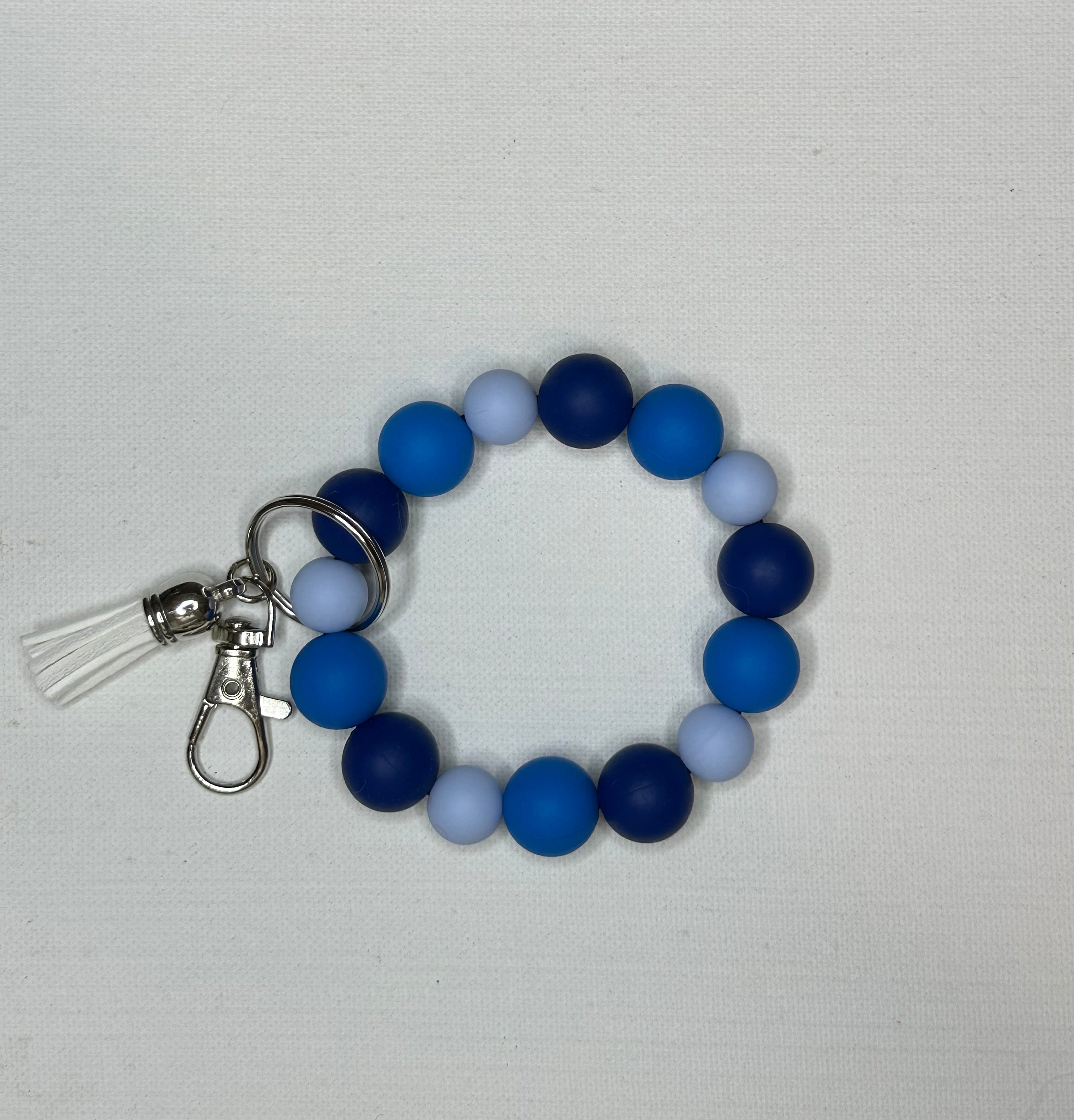 silicon wristlet keychain