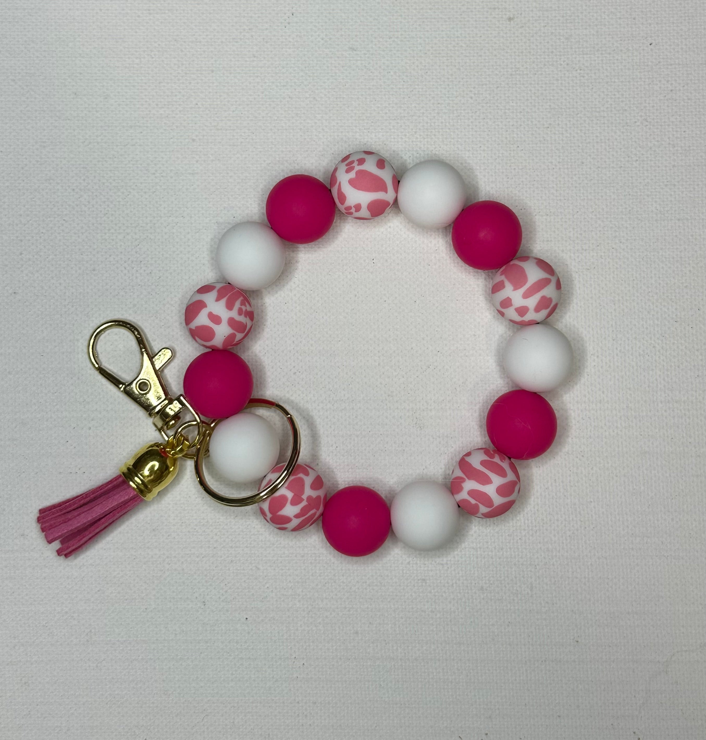 silicon wristlet keychain