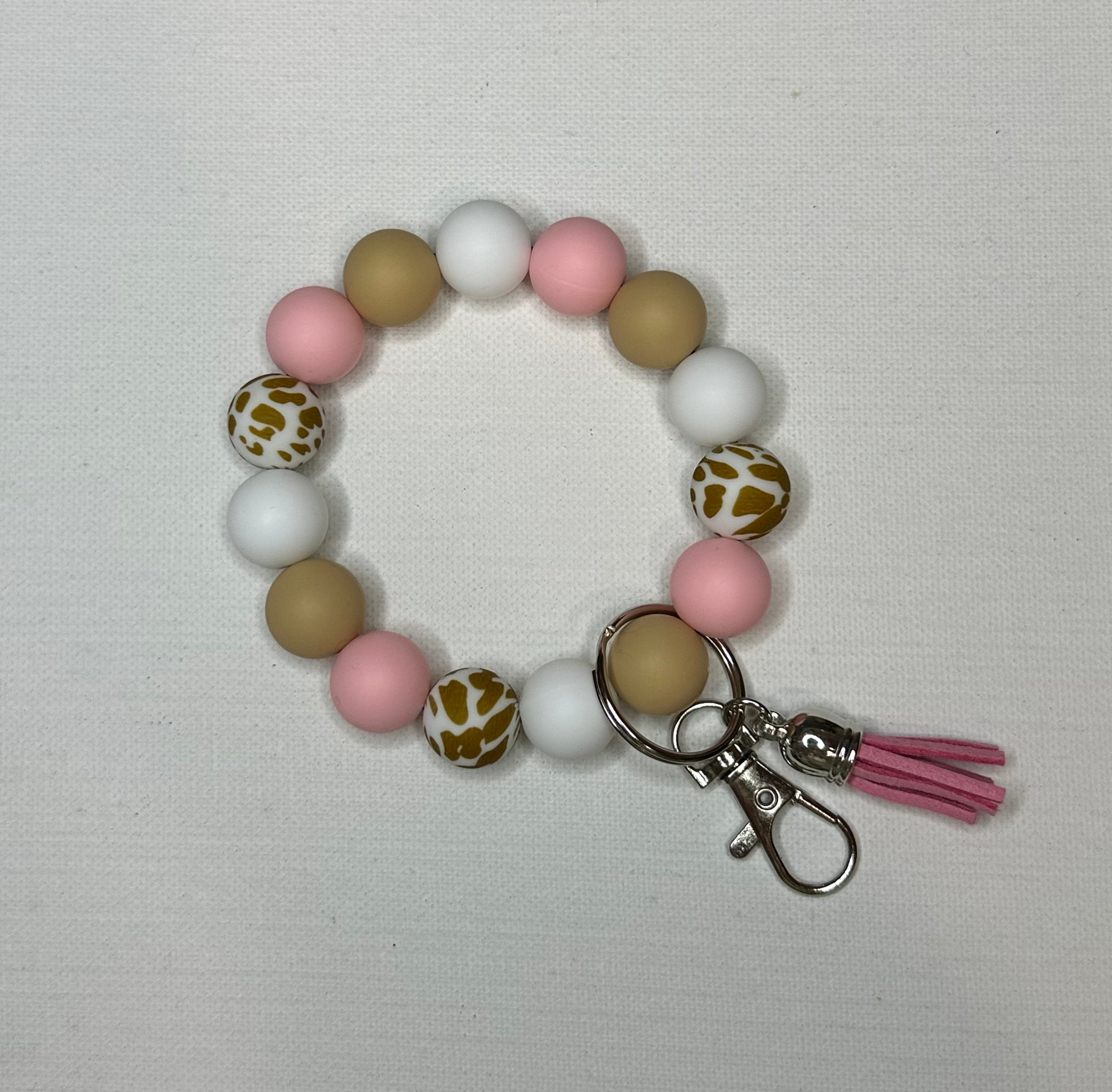 silicon wristlet keychain