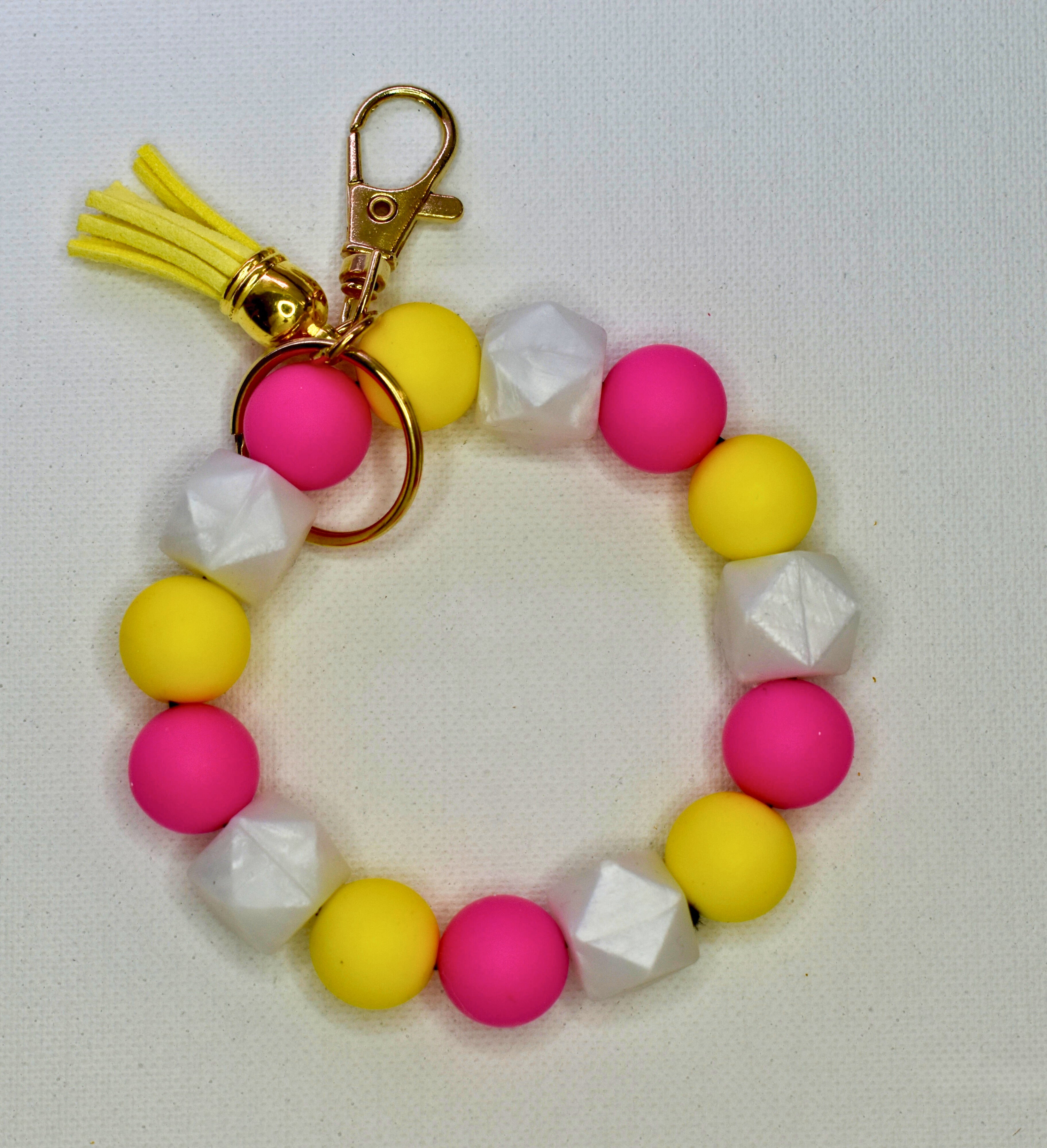 silicon wristlet keychain