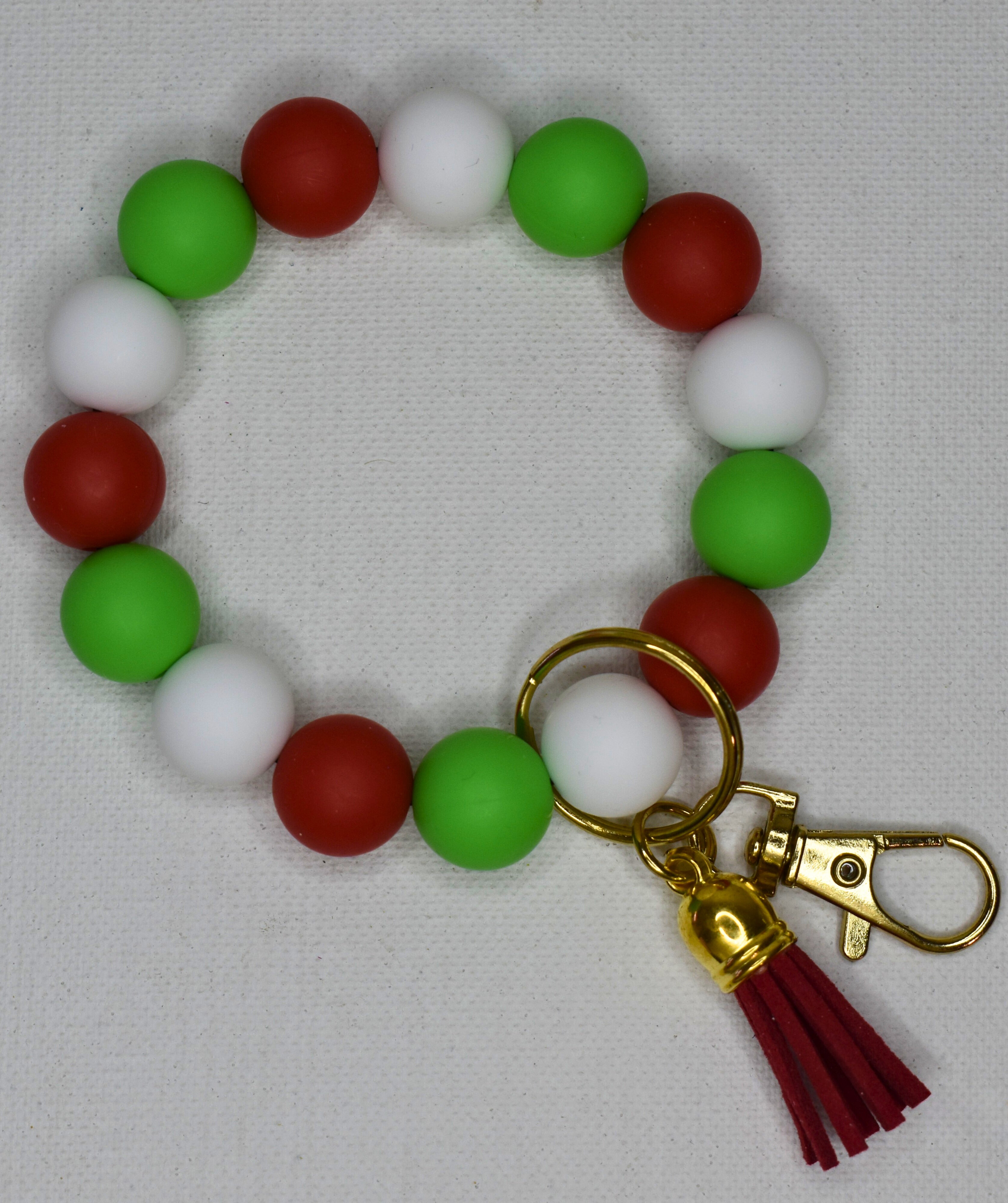 silicon wristlet keychain